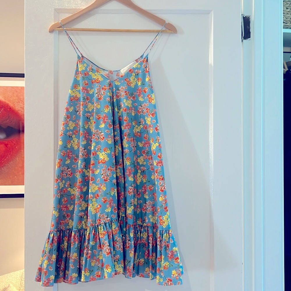 Caroline Constas Mini Spaghetti Strap Dress